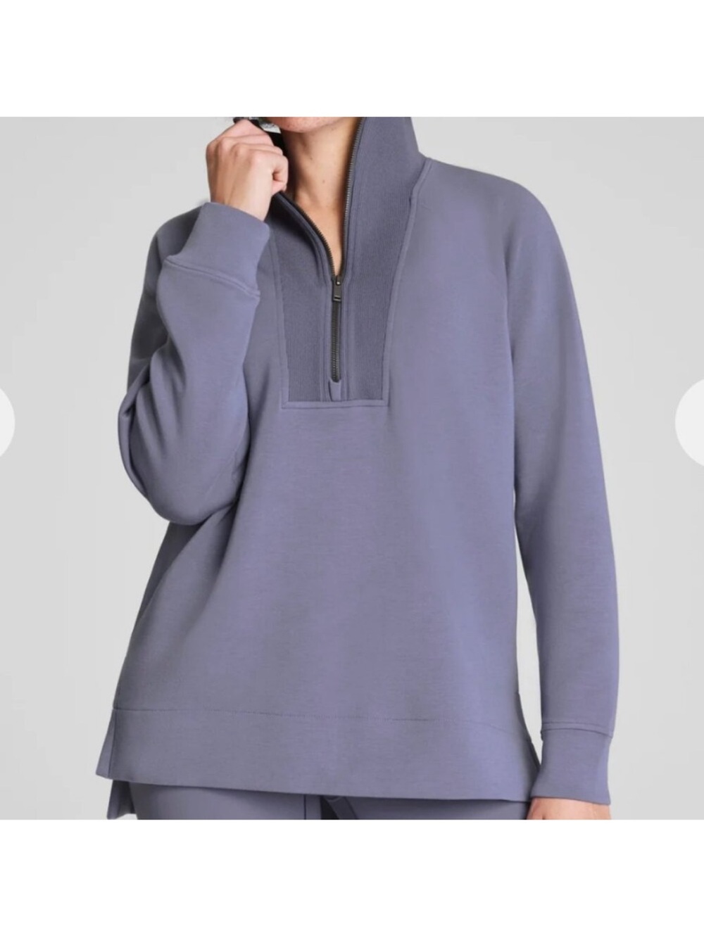 SPANX Air Essentials Half-Zip Pullover Tunic NWT